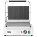 Hendi Contactgrill Panini boven geribd onder glad 2200W | 263662