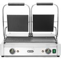 Hendi Contactgrill dubbel links glad rechts geribd 3600W | 263907