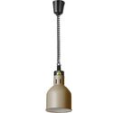 Warmtelamp Verstelbaar Cilindrisch, HENDI, Beige, 230V/250W, Diameter 17,5 cm - Hoogte 25 cm - 273784