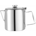 Hendi Koffie-/ theekan met deksel - 0,9L RVS - 453308