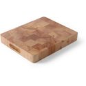 Hendi Snijplank hout 27x33cm | Dikke plank met handvatten | 506912