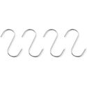 Hendi Vleeshaken - set van 4 | rvs 110x5 mm | 513545