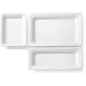 Hendi Gastronormtray 1/2 20 mm met slanke rand melamine - 566015