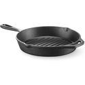 HENDI 629925 Gietijzeren Grillpan, , 398x265x(H)48mm