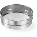 Hendi Bakkerszeef rvs 250x75 mm voor poedersuiker | diameter 25cm | 637791