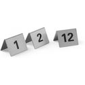 Hendi Tafelstandaard nummers 1 - 12 rvs 55x52x35 mm | 663844