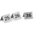 Hendi Tafelstandaard nummers 25-36 rvs 55x52x35 mm | 663868