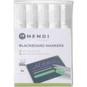 Hendi Krijtstift wit breedte 5 mm schuine punt |664209