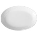 Hendi Schaal ovaal Flora 320x230x40 mm wit porselein |787076