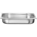 Hendi Gastronormbak 2/3 | 65 mm hoog | RVS Budget Line | 800225