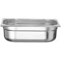 Hendi Gastronormbak 1/2 | 100 mm hoog | RVS Budget Line | 800331