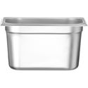 Hendi Gastronormbak 1/4 | 150 mm hoog | RVS Budget Line | 800546