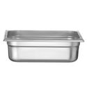 Hendi Gastronormbak 1/2 | 100 mm hoog | RVS Profi Line | 801420