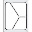 Traysealer Matrix, Driedelige Container 227x178 mm - Hendi 805626