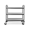 Serveerwagen Mat Zwart, Hendi 811320