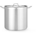 Kookpan Hoog - met Deksel - HENDI - Profi Line - 50L - Diameter 40 cm - Hoogte 40 cm - 832806