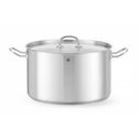 Kookpan Middel - met Deksel - HENDI - Kitchen Line - 15L - Diameter 32 cm - Hoogte 19 cm - 836507