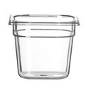 Hendi Gastronormbak 1/6 | 150 mm hoog | polycarbonaat transparant | 861714