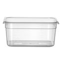 Hendi Gastronormbak 1/2 | 150 mm hoog | PP tranparant | koel/vries | 880111