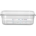 Hendi Voorraaddoos GN 1/2 100 mm HACCP PP | 880173