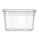 Hendi Gastronormbak 1/3 | 200 mm hoog | PP tranparant | koel/vries | 880203