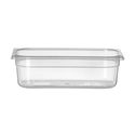 Hendi Gastronormbak 1/3 | 100 mm hoog | PP tranparant | koel/vries | 880227