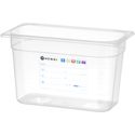 Hendi Voorraaddoos GN 1/3 200 mm IML polypropyleen | 880258