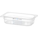 Hendi Voorraaddoos GN 1/4 65 mm IML polypropyleen | 880388