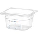Hendi Voorraaddoos GN 1/6 100 mm IML polypropyleen | 880470