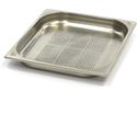 Maxima Gastronorm Bak - 2/3 GN - 4 cm Diep - RVS - Geperforeerd - 09367669