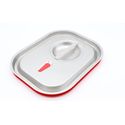 Maxima Gastronorm Deksel - 1/2 GN - RVS - Luchtdicht Rubber - 09367791