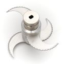 Maxima Keukenmachine / Cutter 20L - Messenblok - Gekarteld - 09399495