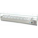 Maxima Opzetkoelvitrine - 200 cm - 9 X 1/3 GN Bakken - 09400335