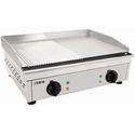 SARO Elektrische Grillplaat (gegroefd+glad) Model FRY TOP GM 610 M
