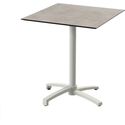 Essentials X Cross Terrastafel Zand Frame + Moonstone HPL 70x70 cm - 110091377