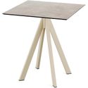 Infinity Terrastafel Zand Frame + Moonstone HPL 70x70 cm - Essentials 120031377