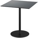 Urban Terrastafel Zwart Frame + Zwart HPL 70x70 cm - Essentials 130011077