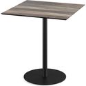 Urban Terrastafel Zwart Frame + Tropical Wood HPL 70x70 cm - Essentials 130011277