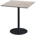 Urban Terrastafel Zwart Frame + Moonstone HPL 70x70 cm - Essentials 130011377