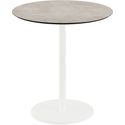 Urban Terrastafel Wit Frame + Moonstone HPL 70 cm - Essentials 130021370