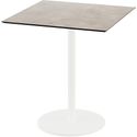 Urban Terrastafel Wit Frame + Moonstone HPL 70x70 cm - Essentials 130021377