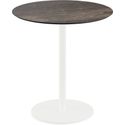 Urban Terrastafel Wit Frame + Riverwashed Wood HPL 70 cm - Essentials 130021470