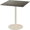 Urban Terrastafel Zand Frame + Midnight Marble HPL 70x70 cm - Essentials 130031677