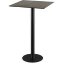 Urban Statafel Zwart Frame + Midnight Marble HPL 70x70 cm - Essentials 130041677