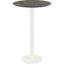 Urban Statafel Wit Frame + Galaxy Marble HPL 70 cm - Essentials 130051570