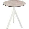 Essentials Infinity Tripod Terrastafel Wit Frame + Moonstone HPL 70 cm - 140021370