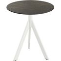 Essentials Infinity Tripod Terrastafel Wit Frame + Midnight Marble HPL 70 cm - 140021670