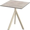 Essentials Infinity Tripod Terrastafel Zand Frame + Moonstone HPL 70x70 cm - 140031377