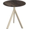 Essentials Infinity Tripod Terrastafel Zand Frame + Riverwashed Wood HPL 70 cm - 140031470
