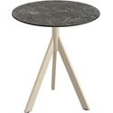 Essentials Infinity Tripod Terrastafel Zand Frame + Galaxy Marble HPL 70 cm - 140031570